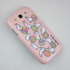 Samsung Galaxy S3 Case - Easter Rabbit - Pink..