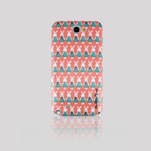 Samsung Galaxy Note 2 Case - Merry Boo Pattern..