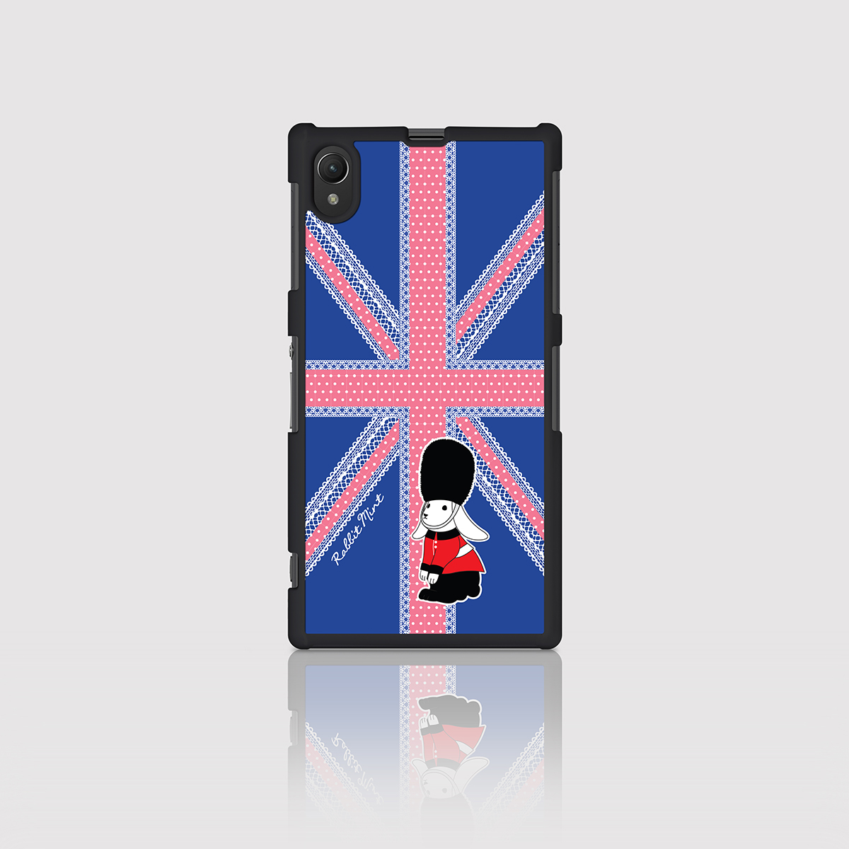 Sony Xperia Z1 Case - Bunny In Uk (d2155-z1(b))