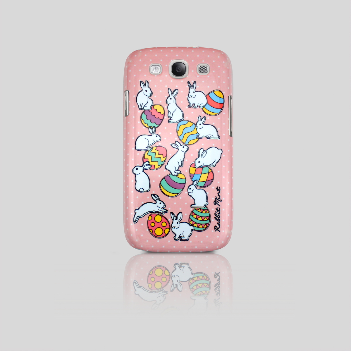 Samsung Galaxy S3 Case - Easter Rabbit - Pink (00062 - S3)