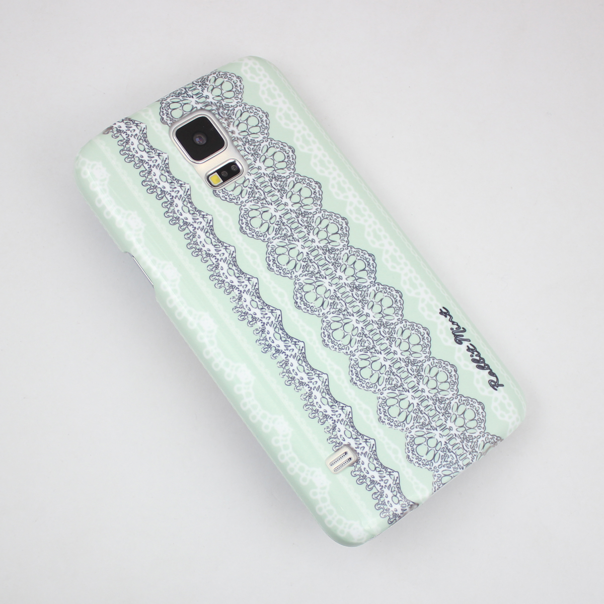 Samsung Galaxy S5 Case Lace & Mint (00016s5) on Luulla